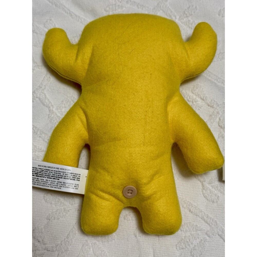 Fuggler Plush Lot 2 6-8” Teeth Button Eyes Weirdcore Creepy Cute Toy Gift - Picture 5 of 7